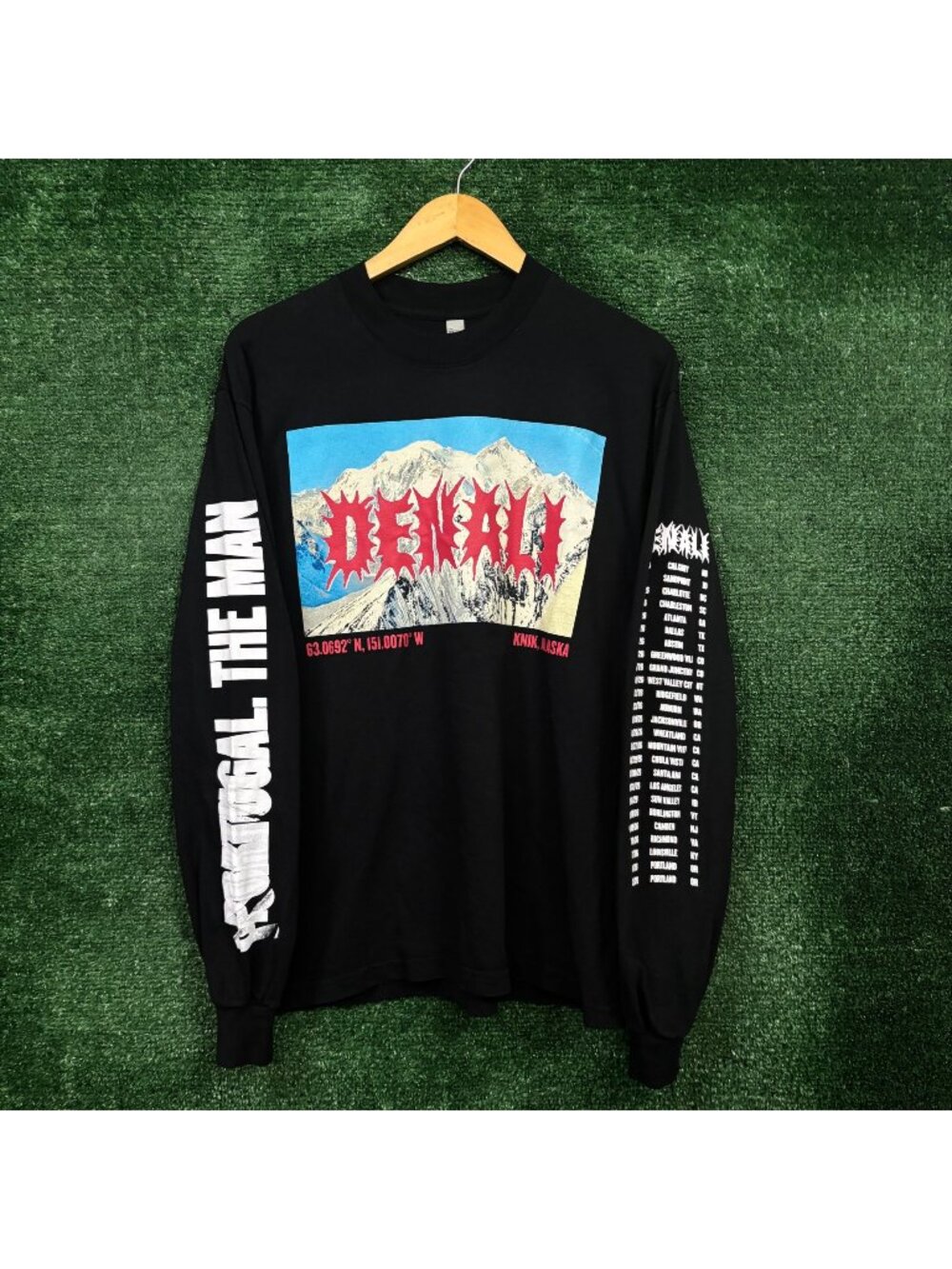 Portugal the Man Denali Tour L/S Shirt Size Medium
